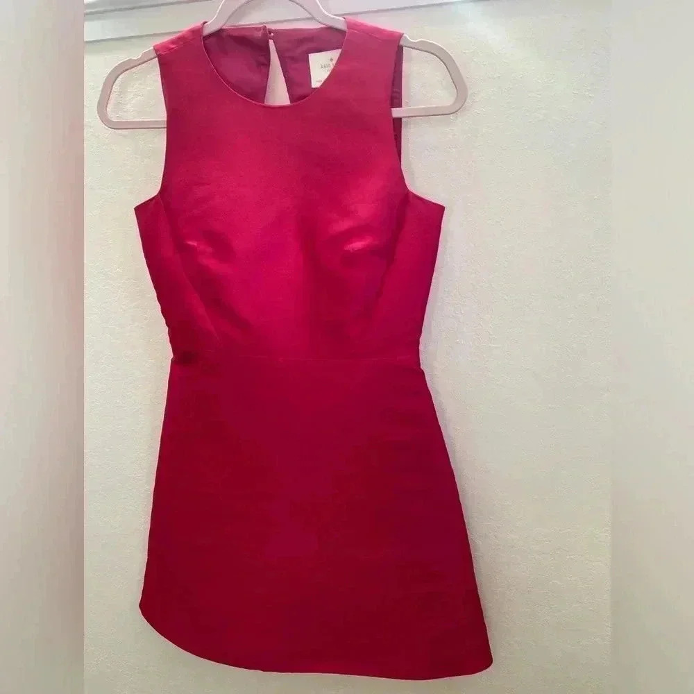 Bright pink Kate Spade dress- like new!